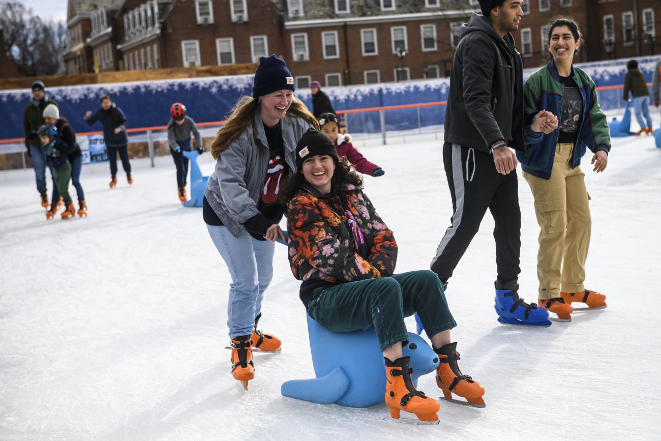 Breaking the ice Johns Hopkins ice rink at Homewood is open Hub
